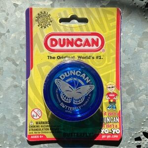 NWT 2015 DUNCAN YO-YO --BUTTERFLY - NEW in Package -BLUE - #3124BU - APHRM